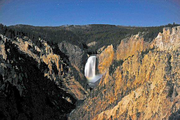 Lower Falls Yellowstone River