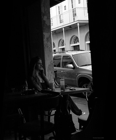 Girl at Napoleon House